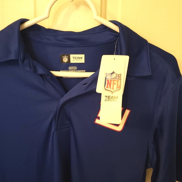 New York Giants Men's NFL Team Apparel -  Performance Polo - Picture 2 of 5